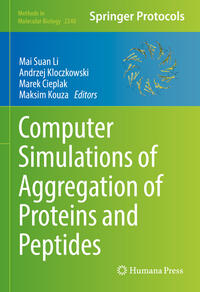 Vorderes Coverbild Computer Simulations of Aggregation of Proteins and Peptides