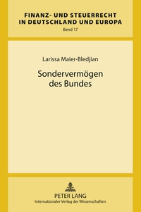 Vorderes Coverbild Sondervermögen des Bundes