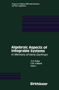 Vorderes Coverbild Algebraic Aspects of Integrable Systems