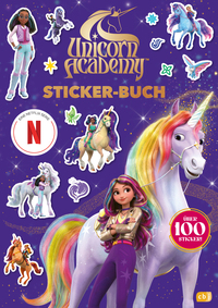 Vorderes Coverbild Unicorn Academy – Stickerbuch