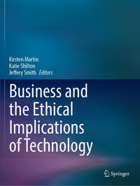 Vorderes Coverbild Business and the Ethical Implications of Technology