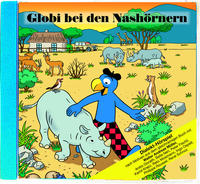 Vorderes Coverbild Globi bei den Nashörnern CD