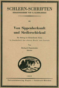Vorderes Coverbild Von Sippenherkunft und Siedlerschicksal