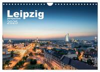 Vorderes Coverbild Leipzig perspective (Wandkalender 2025 DIN A4 quer), CALVENDO Monatskalender