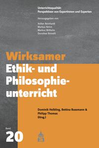 Vorderes Coverbild Wirksamer Ethik- und Philosophieunterricht