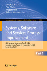 Vorderes Coverbild Systems, Software and Services Process Improvement