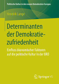 Vorderes Coverbild Determinanten der Demokratiezufriedenheit