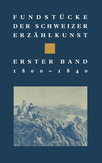 Vorderes Coverbild Fundstücke der Schweizer Erzählkunst