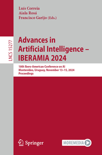 Vorderes Coverbild Advances in Artificial Intelligence – IBERAMIA 2024