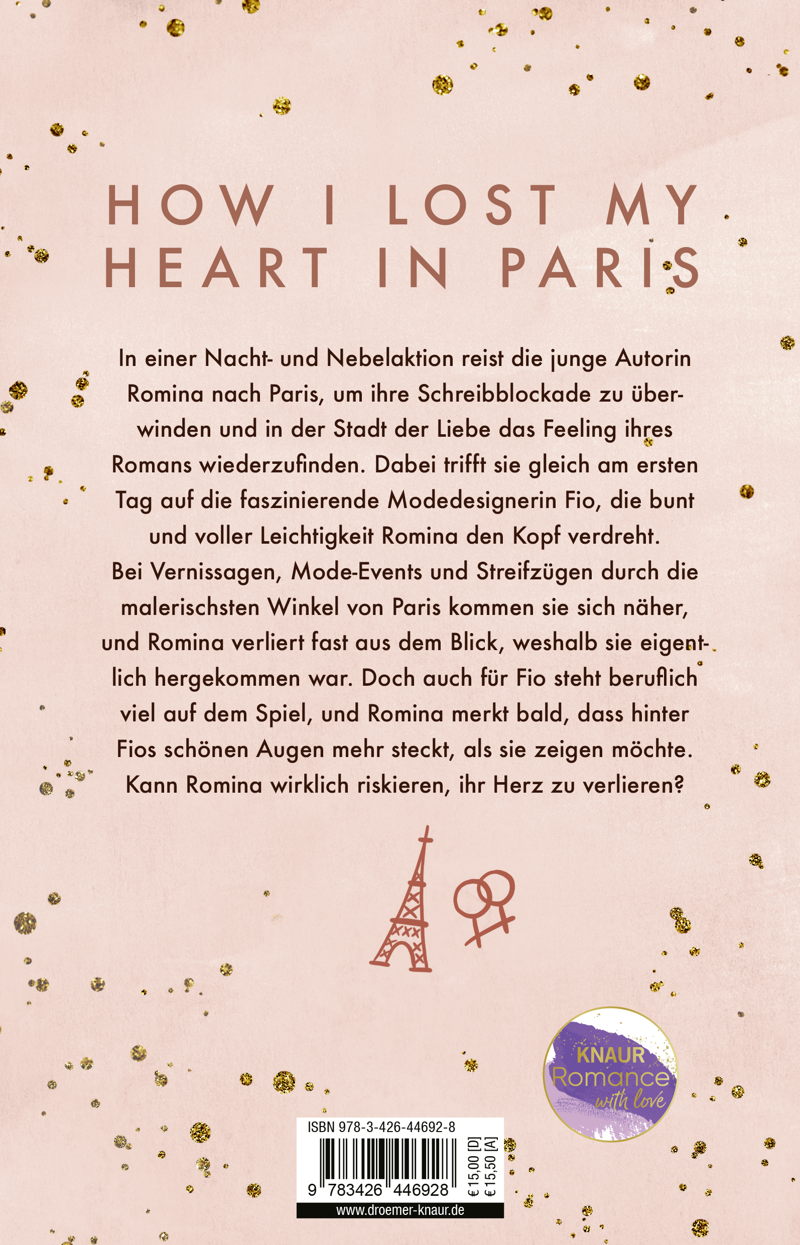 Rückseitencover You found me in Paris