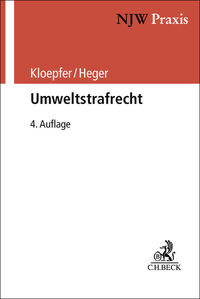 Vorderes Coverbild NJW-Praxis / Umweltstrafrecht