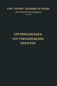 Vorderes Coverbild Untersuchungen aus Verschiedenen Gebieten