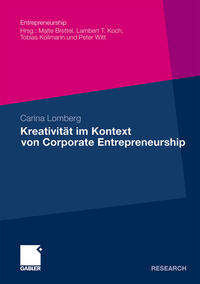 Vorderes Coverbild Kreativität im Kontext von Corporate Entrepreneurship