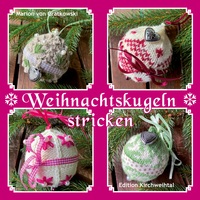 Vorderes Coverbild Weihnachtskugeln stricken