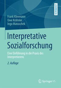 Vorderes Coverbild Interpretative Sozialforschung