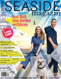 Vorderes Coverbild SEASIDE Magazin 2020