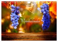 Vorderes Coverbild Weinkalender (Wandkalender 2025 DIN A4 quer), CALVENDO Monatskalender