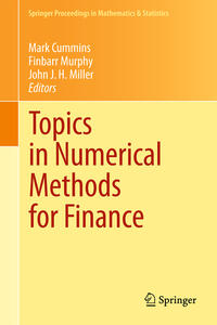 Vorderes Coverbild Topics in Numerical Methods for Finance