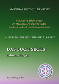 Vorderes Coverbild DAS BUCH SECHS; Davidsstern und Gleichgewicht; Die sechs Diener; Die Tarot-Sechser mit den Liebenden und dem Teufel; Die Runen des FUTARK;