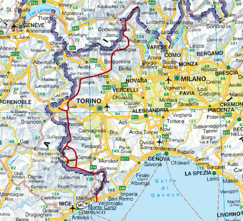 Beispielinhalt (Bild) GTA – Grande Traversata delle Alpi