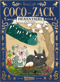 Vorderes Coverbild Coco und Zack: Hexentiere in Gefahr