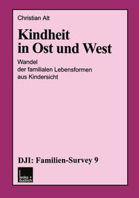Vorderes Coverbild Kindheit in Ost und West