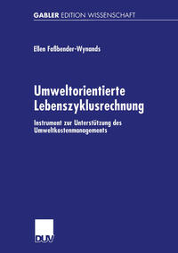 Vorderes Coverbild Umweltorientierte Lebenszyklusrechnung