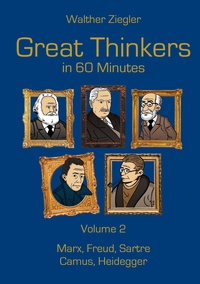 Vorderes Coverbild Great Thinkers in 60 Minutes - Volume 2