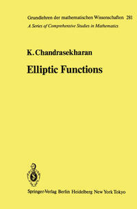 Vorderes Coverbild Elliptic Functions