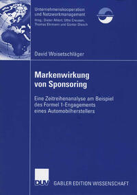 Vorderes Coverbild Markenwirkung von Sponsoring
