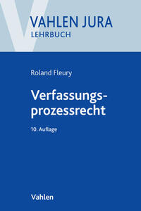 Vorderes Coverbild Verfassungsprozessrecht