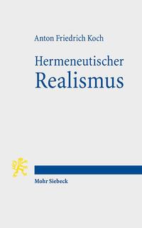Vorderes Coverbild Hermeneutischer Realismus