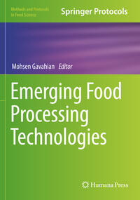 Vorderes Coverbild Emerging Food Processing Technologies