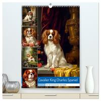Vorderes Coverbild Cavalier King Charles Spaniel (hochwertiger Premium Wandkalender 2025 DIN A2 hoch), Kunstdruck in Hochglanz