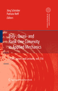 Vorderes Coverbild Poly-, Quasi- and Rank-One Convexity in Applied Mechanics