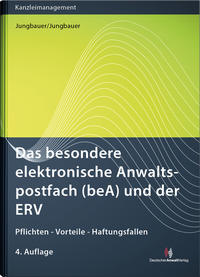 Vorderes Coverbild Das besondere elektronische Anwaltspostfach (beA) und der ERV