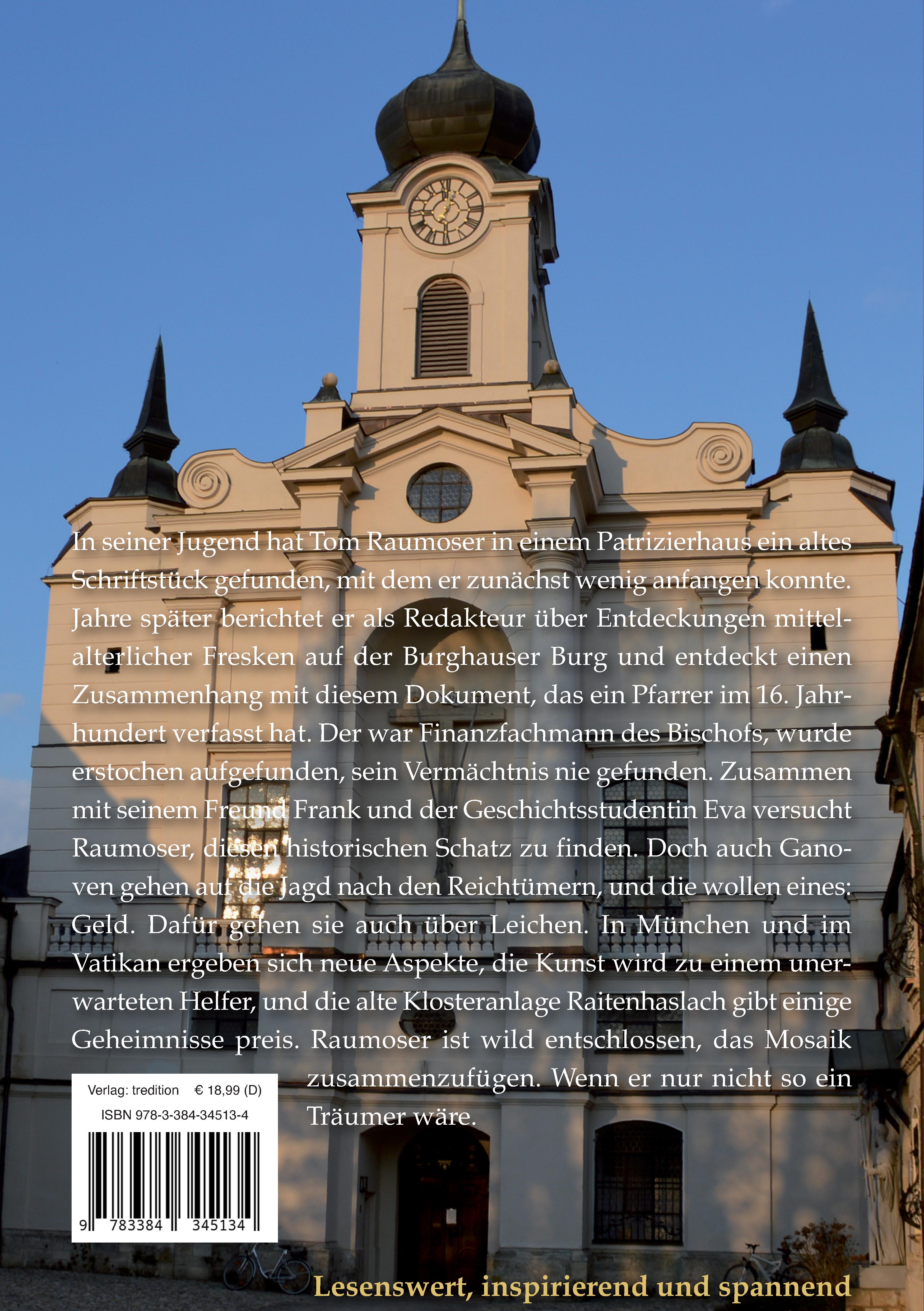 Rückseitencover Das goldene Mosaik