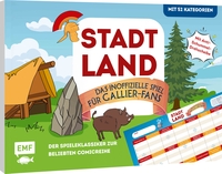 Vorderes Coverbild Stadt, Land, das inoffizielle Spiel für Gallier-Fans – Der Spieleklassiker zur beliebten Comicreihe