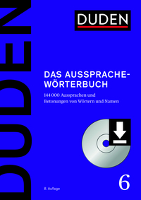 Vorderes Coverbild Duden – Das Aussprachewörterbuch