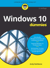 Vorderes Coverbild Windows 10 für Dummies