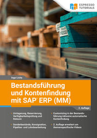 Vorderes Coverbild Bestandsführung und Kontenfindung mit SAP ERP MM - 2. Auflage