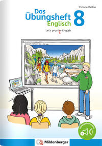Vorderes Coverbild Das Übungsheft Englisch 8