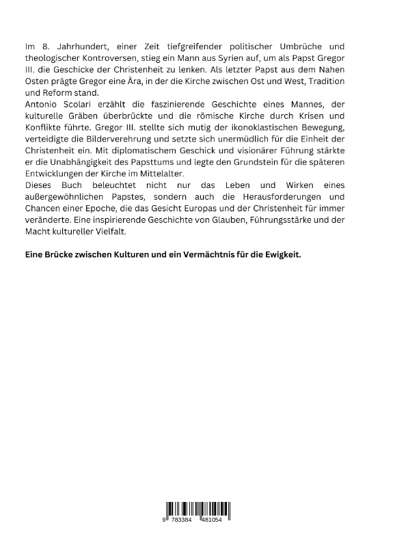 Rückseitencover Gregor III.: Der syrische Papst