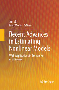 Vorderes Coverbild Recent Advances in Estimating Nonlinear Models
