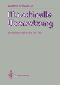Vorderes Coverbild Maschinelle Übersetzung