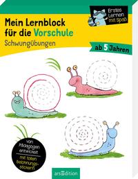Vorderes Coverbild Mein Lernblock für die Vorschule – Schwungübungen