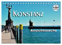 Vorderes Coverbild Konstanz - Ansichtssache (Tischkalender 2025 DIN A5 quer), CALVENDO Monatskalender