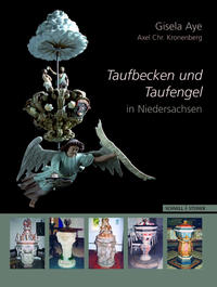 Vorderes Coverbild Taufbecken und Taufengel in Niedersachsen