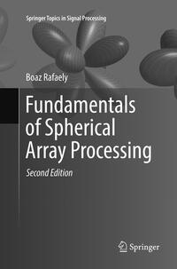 Vorderes Coverbild Fundamentals of Spherical Array Processing