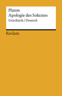 Vorderes Coverbild Apologie des Sokrates. Griechisch/Deutsch